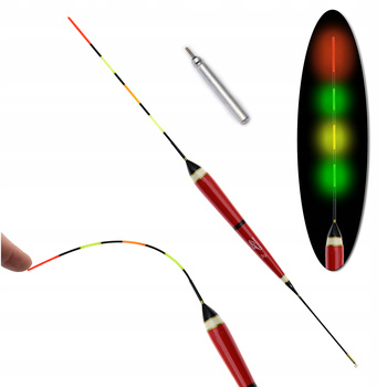 SPŁAWIK świecący LED Przelotowy na Baterie 3 g