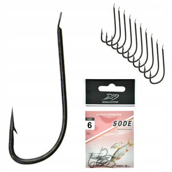 Zestaw Haczyków Haczyki SODE z łopatką nr 6