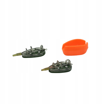 2 x KOSZYK DO metody + forma method feeder 30-40 g