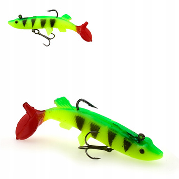 GUMA Uzbrojona w kotwicę i główkę jigową Kopyto przynęta 10 cm 15 g