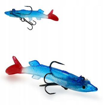 GUMA Uzbrojona w kotwicę i główkę jigową Kopyto przynęta 8 cm 10 g