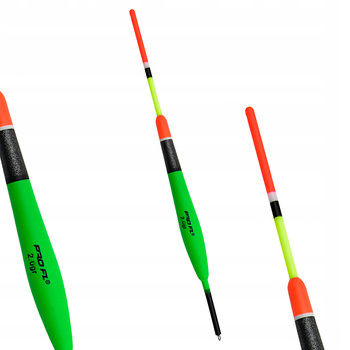 Spławik przelotowy PRO FL wyporność 2 g wysokość 18,4 cm