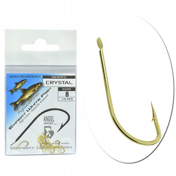 Haczyk Haczyki KAMIKAZE CRYSTAL Nr 8 (10szt) Kute