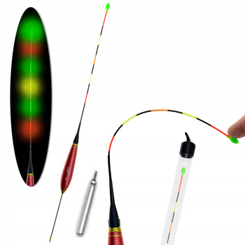 SPŁAWIK świecący LED Przelotowy na Baterie 6 g