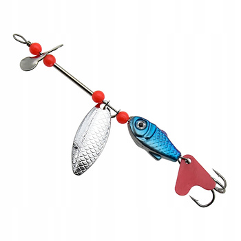 Błystka blacha Blaszka Obrotówka Spinner 12 g / 10 cm ze śmigłem