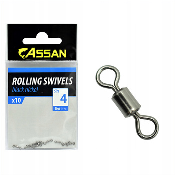 KRĘTLIKI Wałeczkowe ASSAN KRĘTLIK 10szt r 4/35 kg