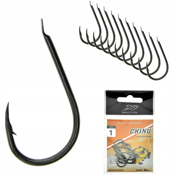 Zestaw Haczyków Haczyki CHINU nr 1 - 10 szt
