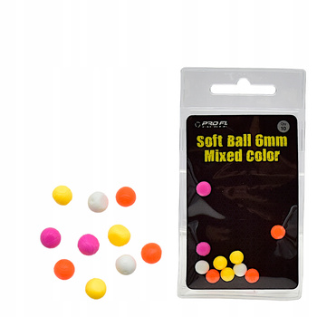 Kulki zanętowe Soft Ball 6 mm MIX kolorów przynęta wędkarska