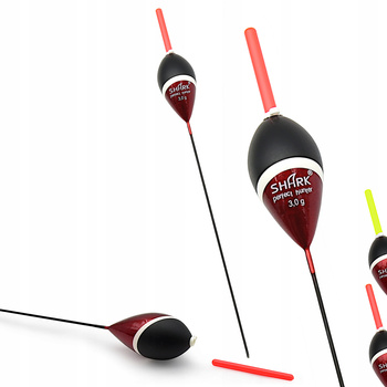 Spławik STAŁY z BALSY SHARK 3,0g / 16 cm gniazdo pod nasadkę świecącą 3mm