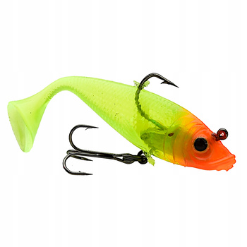 GUMA Uzbrojona w główkę jigową i kotwicę przynęta kopyto 8,5 cm 13 g