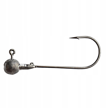 GŁÓWKA JIGOWA Black Nickel 6 g HAK 6/0 JAPAN HOOK