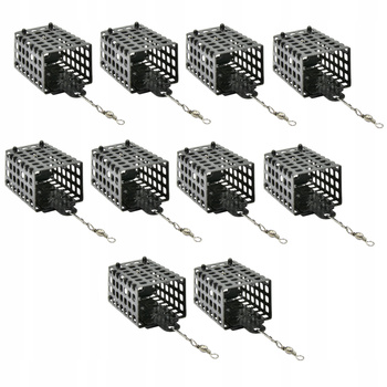 Zestaw koszyczków zanętowych z Dnem 10 szt x 30 g