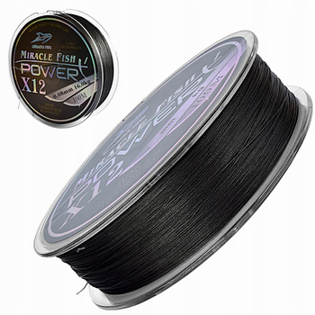 Plecionka 12 SPLOTOWA Power 0.08 mm/ 16.0kg Czarna