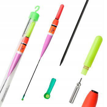 SPŁAWIK świecący LED do połowów nocą Stały na Baterie 3 g + bateria i TUBA