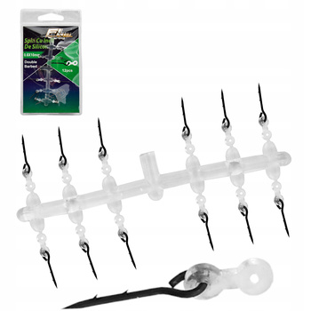 12 x IGŁA do przynęt z silikonowym łącznikiem 10mm