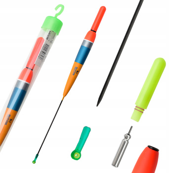 SPŁAWIK świecący LED do połowów nocą Stały na Baterie 3,5g + bateria i TUBA