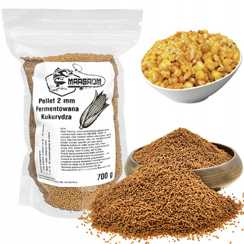 PELLET ZANĘTOWY 2 mm MARGROM 700g Fermentowana Kukurydza