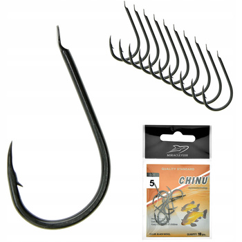 Zestaw Haczyków Haczyki CHINU nr 5 - 10 szt