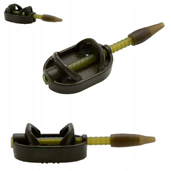 Mini Koszyk Method Feeder 30g z trzpieniem i kapturkiem antysplątaniowym