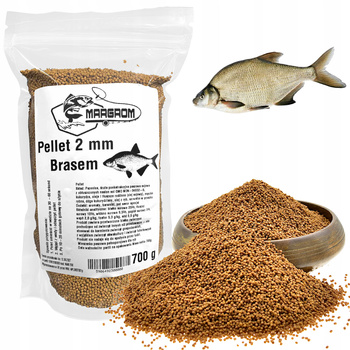 PELLET ZANĘTOWY 2 mm MARGROM 700g BRASEM