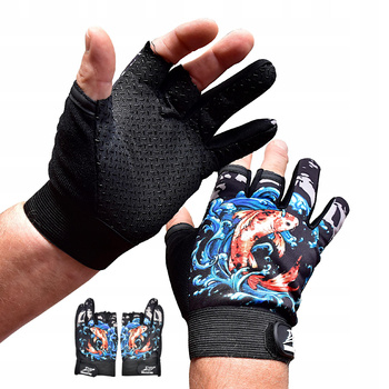 Rękawice wędkarskie OCHRONNA na 3 palce Ochrona przy rzucie