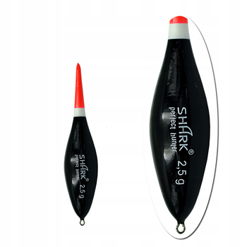 SPŁAWIK PRZELOTOWY Z BALSY 2,5 g / 6,5 cm SHARK PL